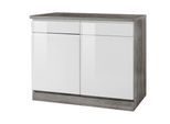 Küchenunterschrank "Cardiff" Weiss