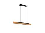 LED-Hängeleuchte Kerala Braun/Schwarz max. 25 Watt