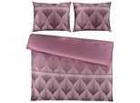 Bettwäsche Domps XXL Mauve ca. 200x220cm