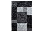 Flachwebeteppich Hawaii Schwarz ca. 280x370cm