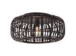 Deckenleuchte Woodrow Schwarz max. 60 Watt Deckenlampe