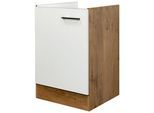 Spülenunterschrank Avila Eichefarben/Magnolie