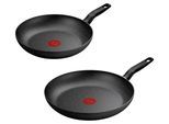 Pfannenset Tefal Dark Essential Schwarz, 2-tlg.