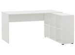 Schreibtisch Serie 500 Weiß ca. 150x73,6x121,6cm