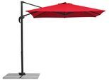 Ampelschirm Rhodos Junior ca.300x239x230cm Rot
