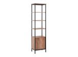 Hochschrank Dell Braun/Schwarz ca. 45x172x34 cm