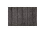 Badematte Stripe in Anthrazit ca. 60x90cm