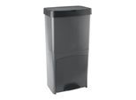 Treteimer Recycle Schwarz/Anthrazit ca. 70l