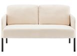 2-Sitzer-Sofa Miami Beige/Schwarz