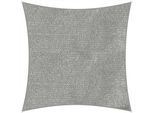 Sonnensegel Teneriffa Quadrat ca.360x0,5x360cm Silberfarben
