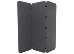 Trennwand Flexmiut Grau ca. 180x160x2,5cm