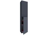 Hochschrank Lendas ca. 33x150 cm Anthrazit