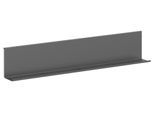 Regalelement Regbel-LED Schwarz ca. 225cm