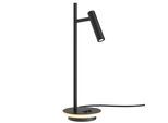 Schreibtischleuchte Estudo Schwarz max. 9 Watt Schreibtischlampe