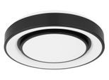 LED-Deckenleuchte Sully in Schwarz max. 24 Watt Deckenlampe