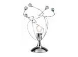 Kristall-Tischleuchte Trilly Chromfarben max. 22 Watt