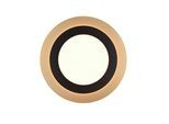 LED-Deckenleuchte Morgan Schwarz/Gold max. 42 Watt Deckenlampe
