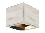 LED-Wandleuchte Alina Schwarz/Weiß max. 8 Watt Wandlampe