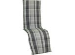 Relaxsesselauflage Atika m. Zip ca. 170x52 cm Beige