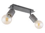 Strahler Freddy in Silberfarben max. 60 Watt