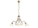 Kronleuchter Doppio Giro Bronzefarben max. 6 Watt