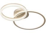 LED-Deckenleuchte Rio Champagnerfarben ca. 36 Watt Deckenlampe