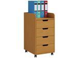 Rollcontainer Konal Maxi Buchefarben