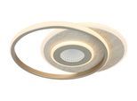 LED-Deckenleuchte Pul Champagnerfarben max. 24 Watt Deckenlampe