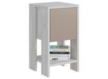 Nachttisch Ema ca. 30x55x30 cm Beige