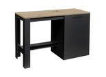 P & B Kücheninsel, Schwarz, Sonoma Eiche, Holzwerkstoff, nur wie online abgebildet bestellbar, 138x91x56 cm, Küchen, Küchenmöbel, Kücheninseln