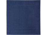 Badematte FRAMSOHN FROTTIER "Uni Basic Hotelmatte" Gr. 3, blau (jeansblau), H:11mm, Baumwolle, Badematten, Badematte, große Farbpalette, Hergestellt in Österreich, Badezimmerteppich