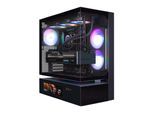 COUGAR Gaming-PC "CFV235 Vision BK 8081 AMD Ryzen 7 9850X3D 32GB DDR5 2TB SSD RTX 5080", schwarz, Microsoft Windows 11 Home (64 Bit), 32 GB RAM 2.000 GB SSD, Desktop-PCs, Windows 11, DDR5 RAM, Wasserkühlung, Gaming-PC