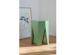 Beistelltisch S.OLIVER "Högsby", grün (salbeifarben), B:35cm H:45cm T:35cm, Tische, Beistelltisch, aus lackiertem MDF in salbeigrün, Breite 35, Höhe 45 cm