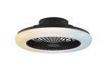 BRILLIANT LED Deckenleuchte "Montero", schwarz, Ø 42cm H: 13,7cm, 1 Stk., Leuchten, LED-Deckenventilator, Ø 42 cm, 2700 lm, 2700-6500 K, LED Deckenleuchte