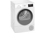 SIEMENS Wärmepumpentrockner "WT45HV0EM", Energieeffizienz: D (A-G), weiß, B:59,8cm H:84,2cm T:61,3cm, Trockner, Einfache Reinigung dank easyClean-Filter, Outdoor-Programm