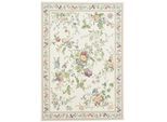 Teppich Gr. 3, beige (creme), B:80cm H:4mm L:150cm, Baumwolle, Kunstfaser, Polyester, Polypropylen, Teppiche, Teppich