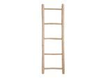 Dekoleiter Decorative ladder, Teak, Holz, Teakholz, Holz, 50x150x5 cm, zum Stellen, Dekoration, Skulpturen & Dekoobjekte, Dekoobjekte