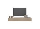 Mid.you Lowboard, Kaschmir, Holzwerkstoff, 180x29x30 cm, hängend, Wohnzimmer, Wohnzimmer-Sets & Serien, Lowboards, Lowboards hängend