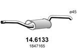 ASSO Mittelschalldämpfer 146133 für Ford