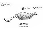 ASSO Endschalldämpfer 507010 für VW