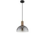 Globo , Grau, Klar, Schwarz, Dunkelbraun , Holz, Metall, Glas, Textil , 120 cm , CE , beliebig kürzbar ,