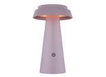 Globo , Schwarz, Pink , Kunststoff , 23 cm , CE , Farben fixierbar, Touch (on/off), Farbtemperaturwechsler ,