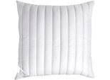 Microfaserkissen BILLERBECK "Liliane, Kissen ist Allergiker freundlich (Hausstauballergiker)", weiß, B:80cm L:80cm, Füllung: 100% Polyester, Kopfkissen, Faserkissen mit hydrophil ausgerüstetem Baumwollbezug