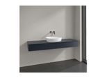 Villeroy und Boch Antao Waschtisch-Unterschrank K14110HG 160x19x50cm, Waschbeckenplattenfarbe Lack, midnight blue matt lacquer