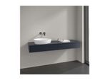 Villeroy und Boch Antao Waschtisch-Unterschrank K15010HG 160x19x50cm, Waschbeckenplattenfarbe Lack, midnight blue matt lacquer