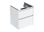 Geberit Renova Plan Waschtisch-Unterschrank 504026011 2 Schubladen, Korpus/Front weiß / lackiert seidenglanz, Breite 54,6 cm
