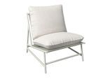 Beldano , Beige , Metall, Textil , Füllung: Polyester , 70x76x87 cm , UV-beständig , Gartenmöbel, Loungemöbel, Loungesessel