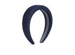 Haarreif TOMMY HILFIGER "TH NAUTICAL DENIM", Damen, schwarz denim, Stoff, Haarfixierungen, gepolstert