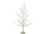 Kunstbaum I.GE.A. "Dekobaum mit Acryl-Steinchen", gold, B:26cm H:50cm L:26cm, Metall, Kunstpflanzen, und Glimmer Weihnachtsbaum Christbaum Weihnachtsdeko