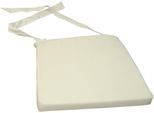 Stuhlkissen, gelb (vanille, unifarben), B:46cm H:5cm L:43cm, Polyester, HOFMANN LIVING AND MORE, Dekokissen_Sitzkissen_Kissenhüllen, Stuhlkissen, (2 Stck.)